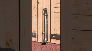 Floor Door Lock Concept 3d wooddoor animation satisfying diy [upl. by Negaet818]