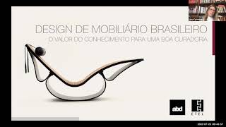 ABD Cursos  Mobiliário Moderno e Contemporâneo Brasileiro [upl. by Eerak]