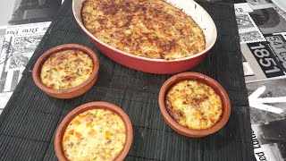 ݣراتان أو بريشة بالخضرGratin de légumes 🥕🥚🧀😋😋😋 [upl. by Moraj]