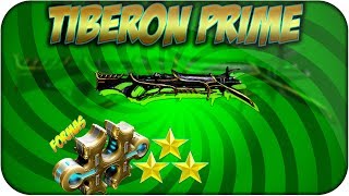 Builds para la Tiberon Prime a 3 formas híbrida estado y Municiones del Cazador  Warframe español [upl. by Arukas]