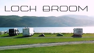 Solo camping at Broomfield Holiday Park Ullapool Scottish Highlands [upl. by Idelson454]