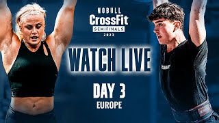 Day 3 Europe — 2023 CrossFit Games Semifinals [upl. by Wescott193]