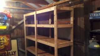 UpDate on My How To Build Cheap Shelves Garage Storage [upl. by Imoen]