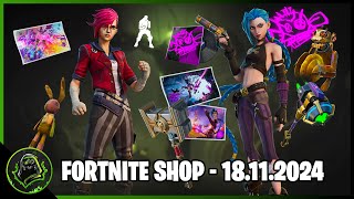 NOVÝ FORTNITE SHOP I 18112024 I VRÁTÍ SE ARCANE JINX A VI SKINY [upl. by Gnemgnok]