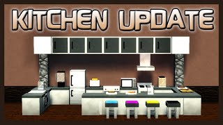 MrCrayfishs Furniture Mod Showcase Kitchen Update [upl. by Lucania]