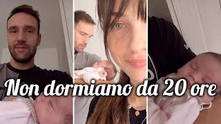 Andrea Zenga e Rosalinda non dormiamo da circa 20 ore mentre Camilla dorme come un angioletto [upl. by Ztnarf]