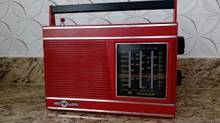 RÁDIO MOTORADIO RP  M 62 VERMELHO [upl. by Ahsemad]