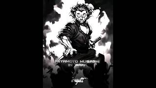 Miyamoto Musashi edit vilandsaga baki mangaedit miyamotomusashi [upl. by Shanta20]