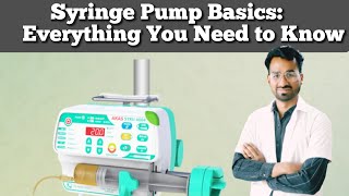 Syringe Pump Essential Guide and Uses  Dr Salman Nasir [upl. by Sdlonyer979]