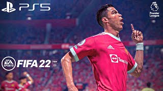 FIFA 22  Man United vs Arsenal at Old Trafford  Premier League Full Match PS5 Gameplay  4K [upl. by Itaws]