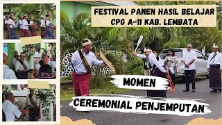 MOMEN 🧐  Ceremonial Penjemputan  Perwakilan Penjab Bupati Lembata dan BGP Nusa Tenggara Timur [upl. by Graff]