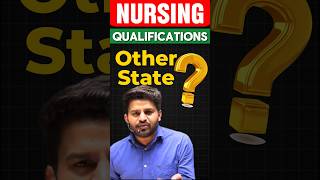 😱BSC NURSING QUALIFICATION KYA HAI bscentranceexam shortsfeed ytshortsfeature dineshsir aiims [upl. by Burkley]