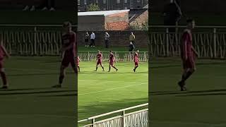 Dundee north end players celebrate 1st goal v Tranent [upl. by Nnaarat]