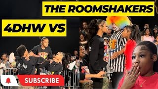 4DHW VS THE ROOM SHAKERS WHO REALLY WON⁉️  REACTION [upl. by Aiuqes]