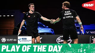 HSBC Play of the Day  KjærSøgaard break through the French defence [upl. by Araminta569]