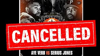 AYE VERB EXPLAINS WHY HE CANCELLED HIS BATTLE Vs SERIUS JONES On TRENCHES quotI WILL HAVE MY REVENGEquot [upl. by Abran]