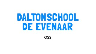 Staan voor wat je afspreekt en mede daardoor is Daltonschool De Evenaar Klassewerkplek 2023 [upl. by Riley]