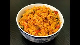 Tomato Rice Recipe  Thakkali Sadam  Tomato Rice SouthIndian Style  Lunch Box Recipe  Tomato Rice [upl. by Gretchen402]