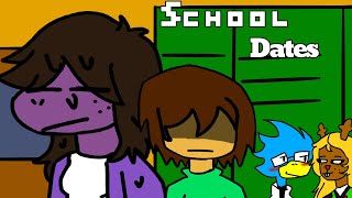 deltaruneschool dates be like [upl. by Oizirbaf]