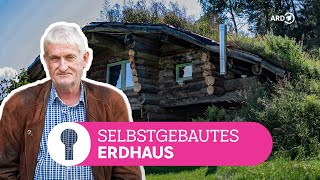 Blockhaus mit Höhlenkeller – Leben im selbstgebauten Erdhaus  ARD Room Tour [upl. by Ahsiekam]