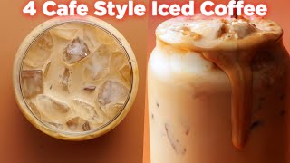 4 Refreshing Iced Coffee Recipes for Summer CafeStyle Iced Coffees [upl. by Andriette]