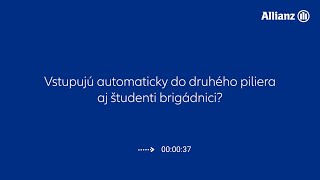 9️⃣🎬 Automatický vstup do druhého piliera sa týka aj študentov brigádnikov 🔍 Business reels 917 [upl. by Daenis]