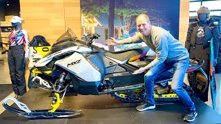 2024 SkiDoo MXZ Adrenaline with Blizzard Package Motocross Thrills Meet the Snow Covered Trails [upl. by Anin707]