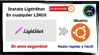 Instalar LigthShot en cualquier Linux  En segundos😲  Facil  Ubuntu [upl. by Rodger250]