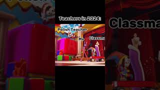 Teachers in 2024 theamazingdigitalcircus glitchproductions caine jax funny school relatable [upl. by Geralda]