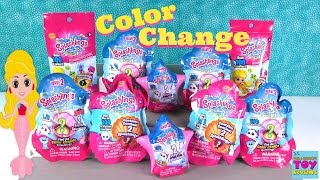 Splashlings Color Change Wave 1 2 Pack Blind Bags Collector Cards Opening  PSToyReviews [upl. by Lenox]