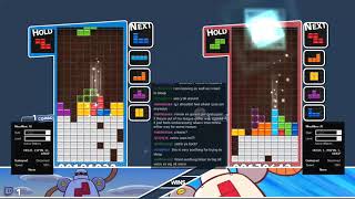 Puyo Puyo Tetris AI Zetris A vs Zetris B 1  36M Score [upl. by Ylram709]