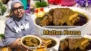 Mutton Korma Recipe  Korma  Mutton Khurma [upl. by Morgen151]