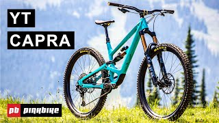 YT Capra Review The Speedy AllRounder  2021 Summer Field Test [upl. by Woodhead746]