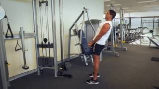 Cable Deadlifts Exercisescomau [upl. by Cost725]