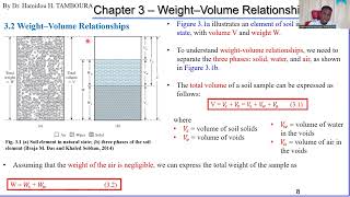 Chapter 3 – Weight–Volume Relationships Part1 Soil Mechanics Course [upl. by Aizirtap]