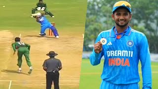 Musheer Khan  Batting And Bowling  India U19 Teams Player [upl. by Fitting]