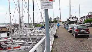 Blick über den wunderbaren Yachthafen in 23775 Grossenbrode am Kai 27 Schleswig Holstein [upl. by Changaris]