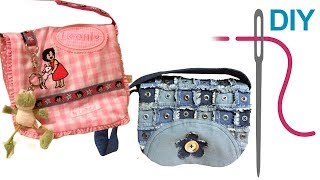 Tasche nähen für Anfänger – DIY Kindergartentasche quotLottaquot [upl. by Nawk]