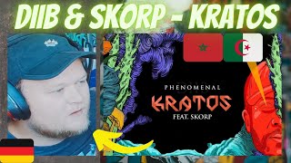 ALGERIA AND MOROCCO  🇲🇦 Diib amp 🇩🇿 Skorp  Kratos  GERMAN Rapper reacts [upl. by Lonnard639]