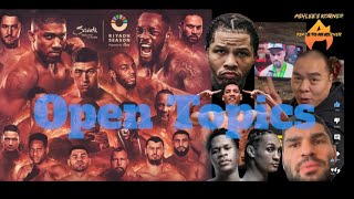 LIVE FROM MY KORNER EP52 Open Topic Live StreamLast 2weeks of BoxingFight Reviews🌎 Of Boxing [upl. by Gnil]