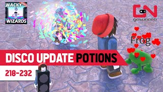 New Disco Update Potions Wacky Wizards [upl. by Annauj594]