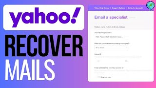 How to Recover Permanently Deleted Yahoo Mails 2024 [upl. by Sandstrom]