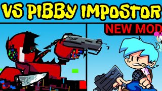 Friday Night Funkin New VS Pibby Red Impostor  Cutscene  Come Learn With Pibby x FNF Mod [upl. by Minni]