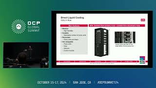 Modular OCP based Direct Liquid Cooling Infrastructure for future AI Applications Presented [upl. by Demott]