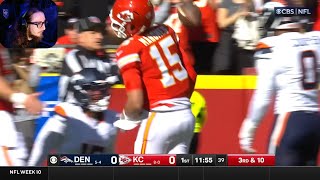 REACTING TO Denver Broncos vs Kansas City Chiefs  2024 Week 10 Game Highlights [upl. by Pfeifer]