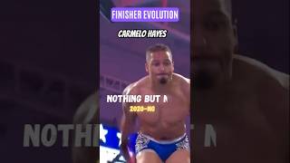 Every FINISHER of Carmelo Hayes  shorts wwe [upl. by Ilyse]