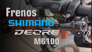 CAMBIO de frenos MECÁNICOS a frenos HIDRÁULICOS  Shimano Deore M6100 [upl. by Dona66]