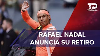 Rafael Nadal termina su carrera como uno de los máximos ganadores del Abierto Mexicano de Tenis [upl. by Adnohral]