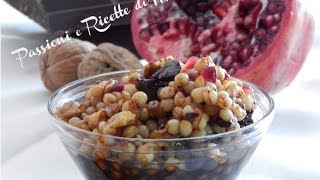 Video ricetta grano dei morti o cicci cotti [upl. by Arie656]