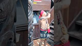 Panglima jilah kerasukan roh leluhur saat berdoa dengan bahasa Dayak Kanayatn shortvideo shorts [upl. by Nirok]